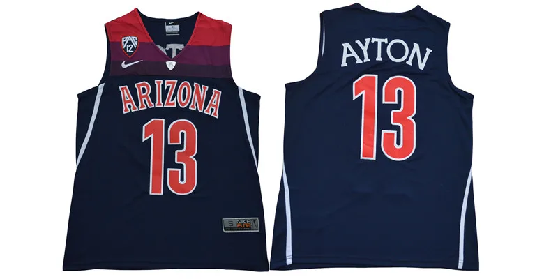 Мужские трикотажные изделия Arizona Wildcats Ayton 13