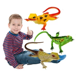 Lagarto Brinquedo Espremer Som Realista Animais Coisas Legais Coisas Engraçadas Novidade Brinquedos Para Crianças dos miúdos Do Presente Do Partido
