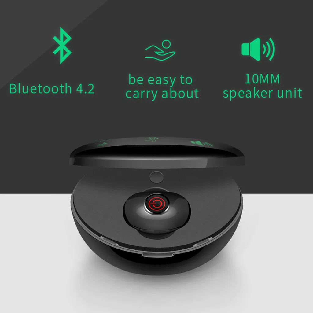 Mosunx BT Blueteoth наушники истинные беспроводные гарнитуры 5 0 TWS in Ear Водонепроницаемая