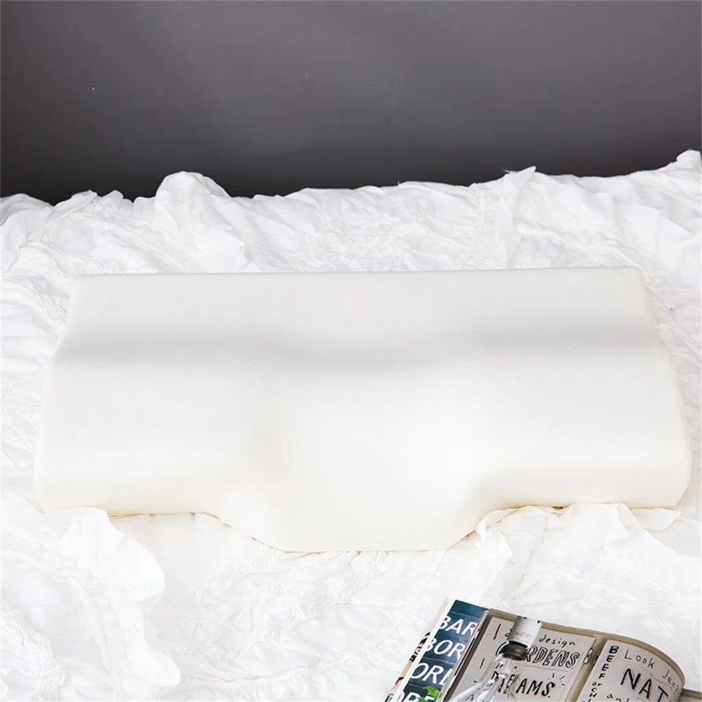 Подушки для сна 2019Top подушка для шеи из пены с эффектом памяти медленный уход за шеей шейки шеи Для Взрослых Подростков Oreiller g90924