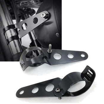 

Balight Universal Motorcycle Headlight Mounting Bracket Fork Ears Adjuster Mount Clamp Holder 38-51mm/31-39mm