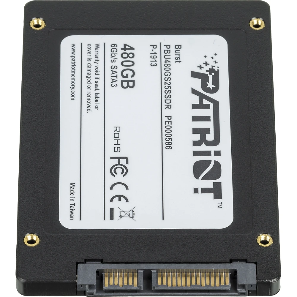 SSD SATA III 480 GB Patriot PBU480GS25SSDR Burst 2.5