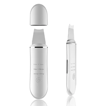 

Rechargeable Ultrasonic Facial Vibrate Deep Face Cleaning Skin Scrubber Remove Dirt Blackhead Reduce Wrinkles Face Skin Scrubber