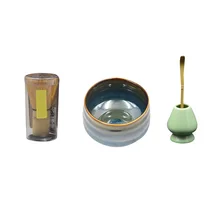 Набор принадлежностей чаша венчик чай Матча набор инструментов керамический держатель подарок антиоксиданты церемония ручной работы ложка-мешалка