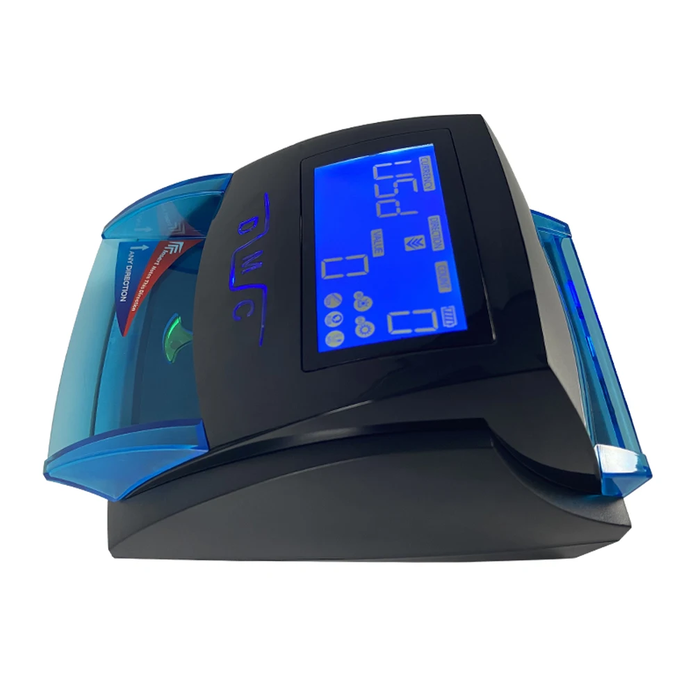 Israeli Shekes Money Counter Fake Notes Detector With 4 Sides Insertion Money Detector uv money detector