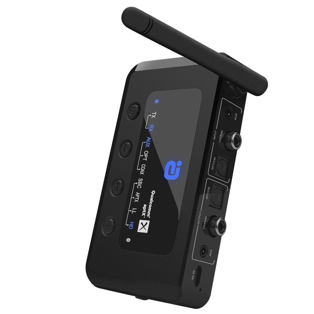 

MR265 Wireless Practical Headphone Audio Receiver Adapter Optical Coaxial USB Charging Bluetooth 5.0 Speakers PC Transmitter TV