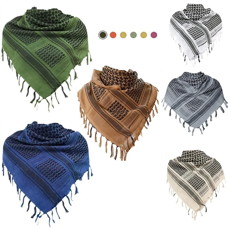 Tactical Hunting Scarf Military Shemagh Tactical Desert Keffiyeh