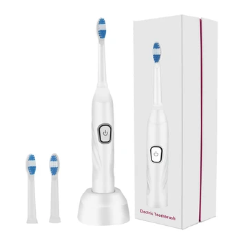 

Electric Toothbrush Sonic Wave Rechargeable Top Quality Smart Chip Toothbrush Head Replaceable Whitening Healthy Best Gift