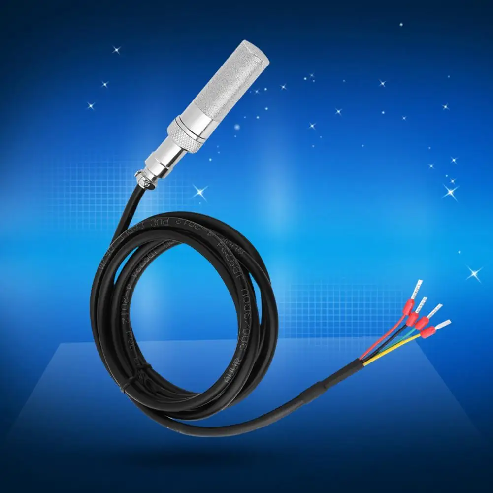 High Precision Black Temperature Humidity Sensor Probe Digital High ...