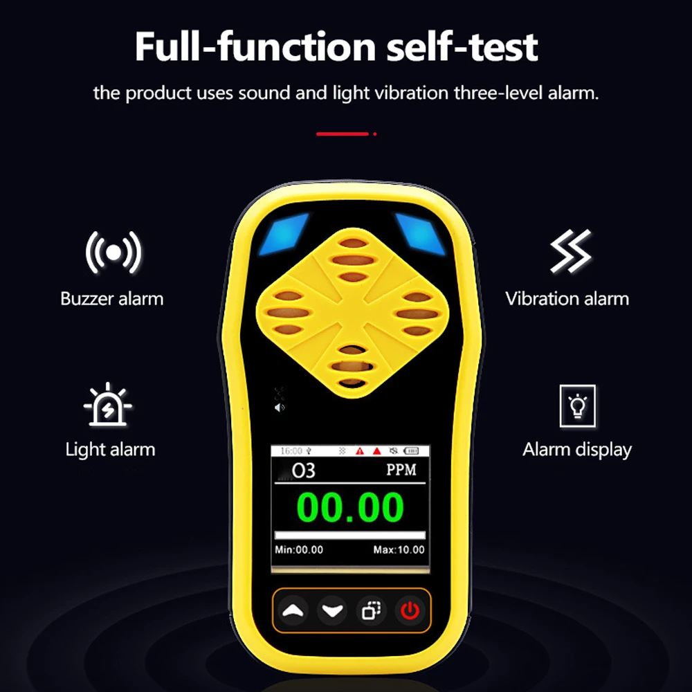 O3 детектор озона чувствительный анализатор газовый тестер с быстрым