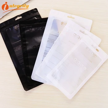 INTEGRITY 100pz 12X21cm Buste con Cerniera per Custodie Cellulari, Accessori e Imballaggi, Sacchetti Zip Lock per SONY iPhone 6 Plus
