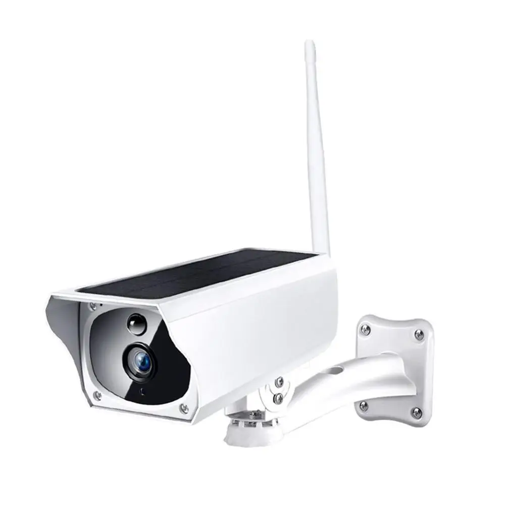Wifi Беспроводная ip-камера наблюдения на солнечных батареях 1080P Водонепроницаемая камера ночного видения, внутренняя наружная камера безопасности