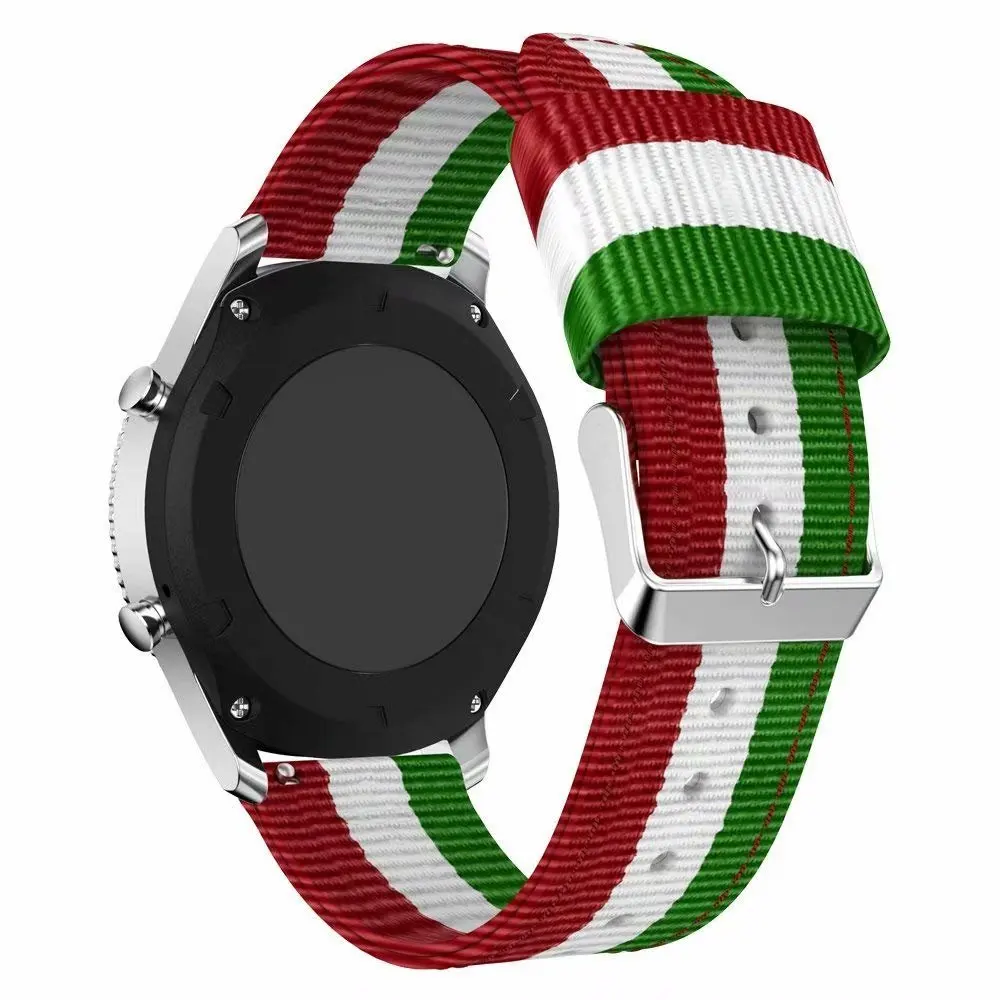 Ремешок 20 мм ремешок для samsung gear sport S3 Classic Frontier galaxy watch 46 мм ремешок huami amazfit huawei watch GT smartwatch