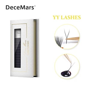 Image for DeceMars YY Shape  Black Brown Eyelashes Extension 