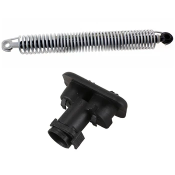 

Automotive Left/Right Headlight Washer Nozzle for Bmw E39 525I 2001-2003 & Rear Left & Right Trunk Lid Return Spring