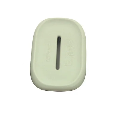 F48 Square Green FEIGO, новинка, двойное использование, силиконовая мыльница, мыльница, силиконовая мыльница, инструмент для очистки и сухой поднос, кухонные аксессуары для ванной комнаты F48 - Цвет: F48 Square Green