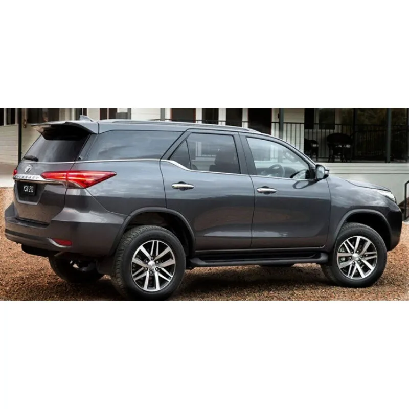 Автомобильный Стайлинг из нержавеющей стали оконная отделка 7 шт. для Toyota fortuner
