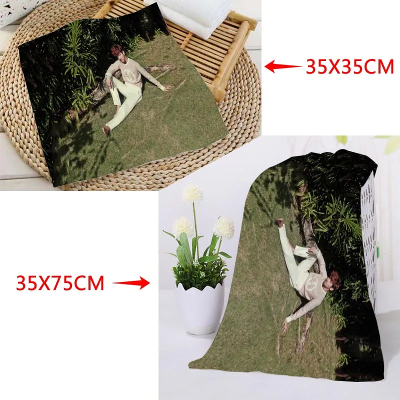 Custom KPOP TVXQ! Printed Square Towels Microfiber Absorbent Quick-dry Towel cotton Kids Beathroom washcloth handkerchief - Цвет: 15