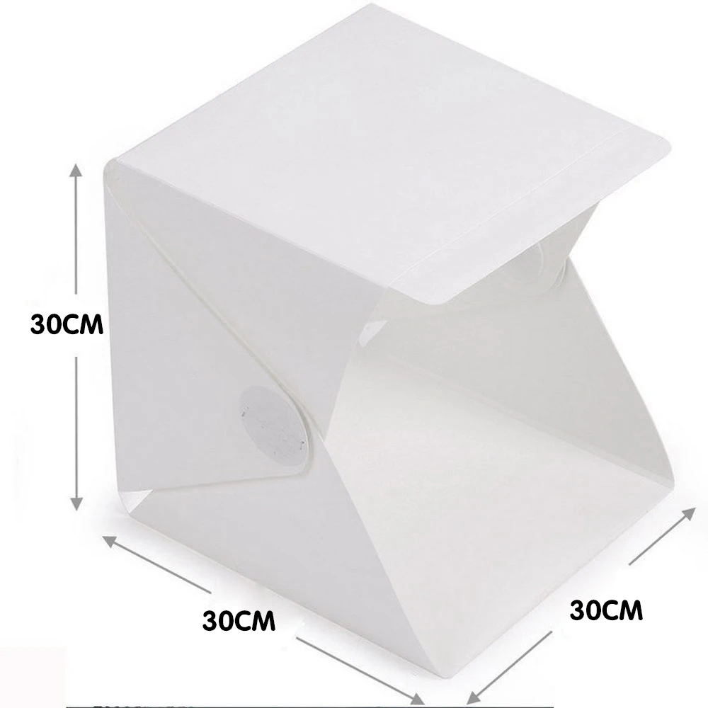 Cube Creative Mini Photography Box Lighting Photo Studio High Quality Camera Photography Studio Tent Kit Foldable White