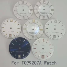27,8 мм часы циферблат для T099207A женские механические T099 часы текстовые часы аксессуары T099207 Ремонт частей