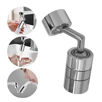 

Universal Faucet MeterMall 720 Degree Rotating Tap Filter Tip Water Bubbler Faucet Anti-splash Economizer Kitchen Supplies