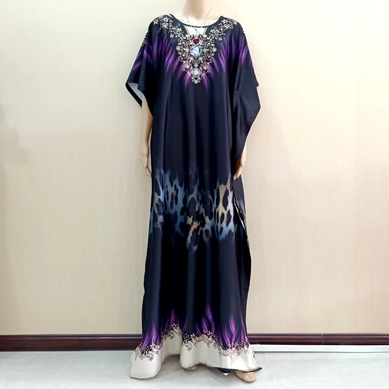 

2019 Classy Design African Dashiki Dresses Women Fantasy Leopard Party and Prom Long Dress