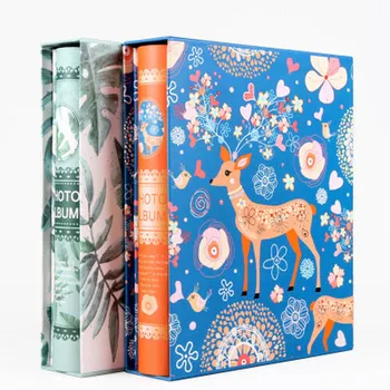 

Picture Album 4D Large 6-inch Insert Photo Album 200 Pages Scrapbook Paper Baby Family Scrapbook Albums Wedding Photo Album