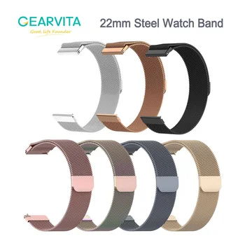 

22mm Smart Watch Steel Watch band For DT78 DT95 DT98 L13 L15 L16 SmartWatch Replacement Smart Strap Wristbands Watch Men Women