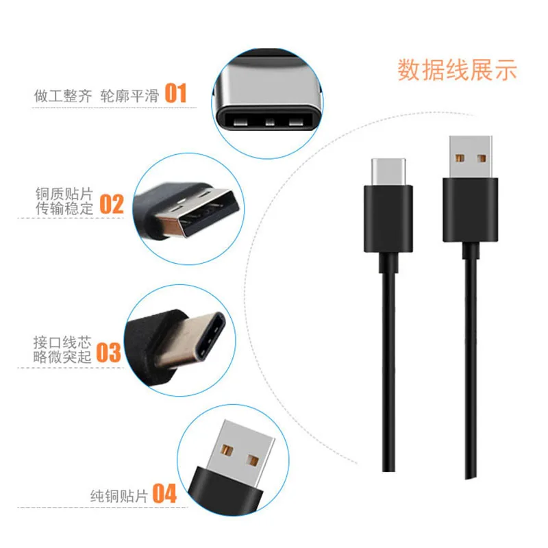 Кабель Xiao mi type c для быстрой зарядки usb type c для mi 8 9 lite SE 9t pro MAX 3 mi x 3 A2 Red mi note 7 8 pro k20 pro