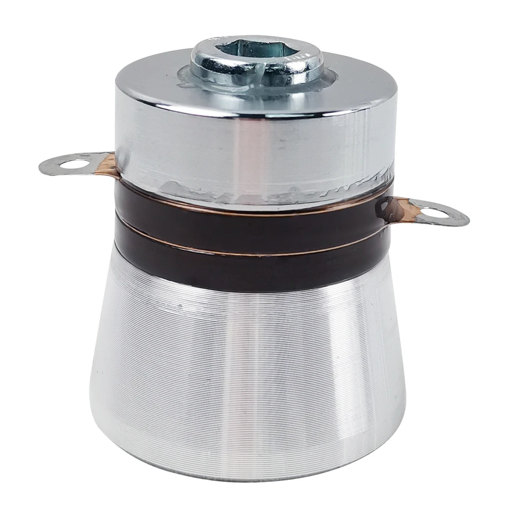 Granbosonic 60W 40KHz Ultrasonic Transducer High Stability Frequency Ultrasound Transmitter for Homemade Cleaning Parts