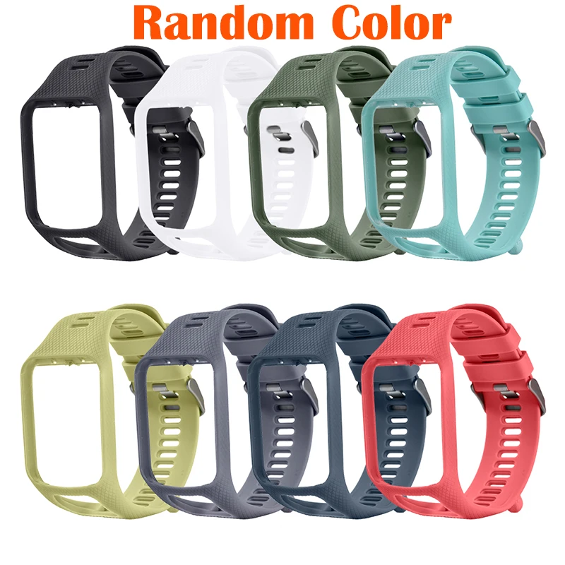 random color Детский самокат Сменные наручные часы ремешок для TomTom Runner 2 3 Spark 3 Спортивные часы GPS для Tom 2 3 серии - Цвет: random color