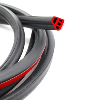 

DIY Universal Rubber L Type Car Door Seal Strips Sticker Trunk Hood Soundproofing Waterproof Sealing Stickers Auto Accessories