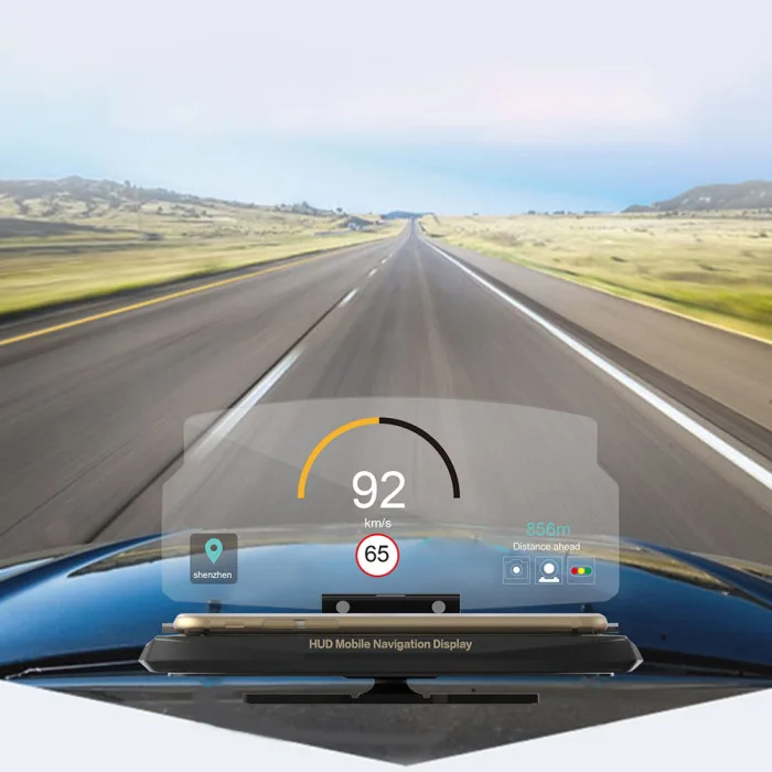 Дропшиппинг автомобильный gps телефон HUD мобильный навигационный кронштейн проекционный дисплей держатель OE88