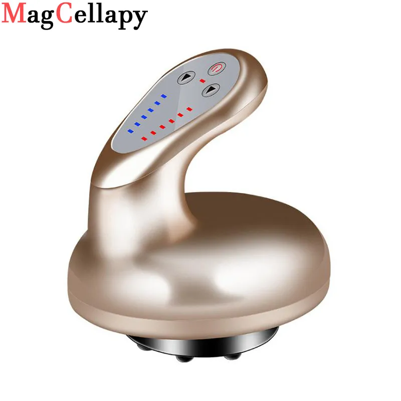 Latas de ventosas eléctricas para raspar, de succión de Guasha, Meridiano de negativa, quema de grasa, terapia de calentamiento Delgado, compresa caliente - AliExpress