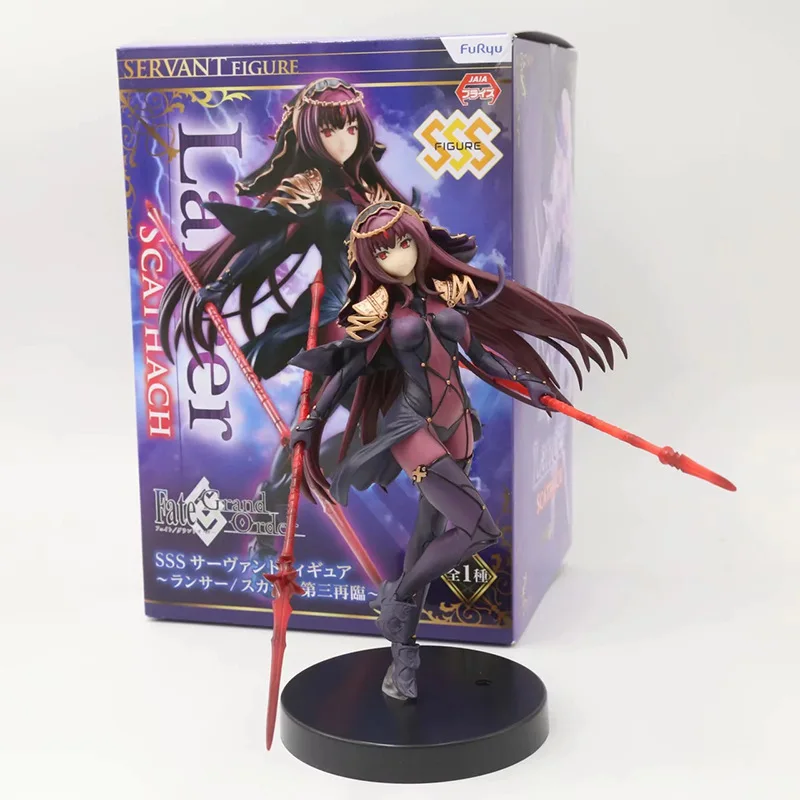 Furyu Fate FGO Ska Ha Third Advent Division Cegar 2 Generation Double Gun Prize Figure Garage Kit Model Ornaments