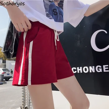 

Shorts Women Summer 2020 Loose All-match Korean Style High Waist Comfortable Trendy High Quality Womens Short Trousers Female