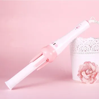 

Automatic Rotating Curling Iron 1.25 inch - Ceramic Ionic Bi-Directional Spinning Barrel Heats Up to 450F in 60 Seconds - Style