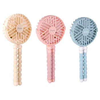 

Multi-Function Octopus Stand Mute Mini Handheld Fan Baby Trolley Fan Student Desk Fan with 3 Speed Adjustable Wind Speed