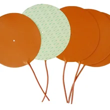 12V 200W 200*200 мм, силиконовая резина подогреватель пусковой площадки с клейкой лентой 3M и 100 к термистор