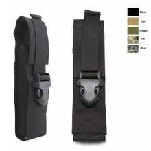 Открытый спортивный страйкбол снаряжение Molle штурмовая Боевая походная сумка жилет аксессуар камуфляж вспышка светильник пакет Быстрый Тактический вспышка светильник