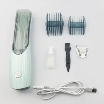 

Hair Clipper Rechargeable All New Automatic Sucking Silent Diamond Ceramic Cutter Head Professional Hair Clipper For Children