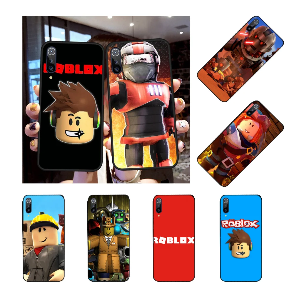

NBDRUICAI Popular Game Roblox Logo Customer High Quality Phone Case for Redmi Note 8 8A 7 6 6A 5 5A 4 4X 4A Go Pro Plus Prime