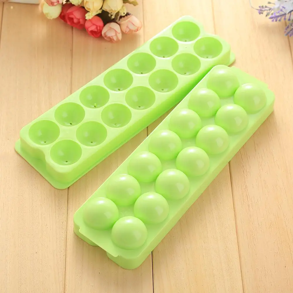 Plastic Ice Cube Maker Color Random Mold Bar Mould Kitchen& Dining Ice Ball Mold Round Party Whiskey Ice Cube Maker Tray Brick