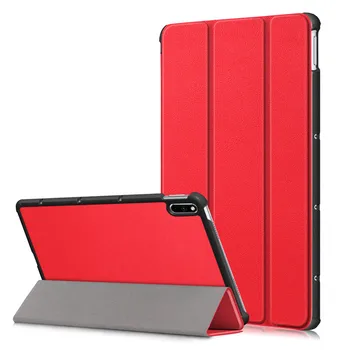 

For Huawei MatePad 10.4 BAH3-AL00 BAH3-W09 Tablet Case Custer Fold Stand Bracket Leather Cover