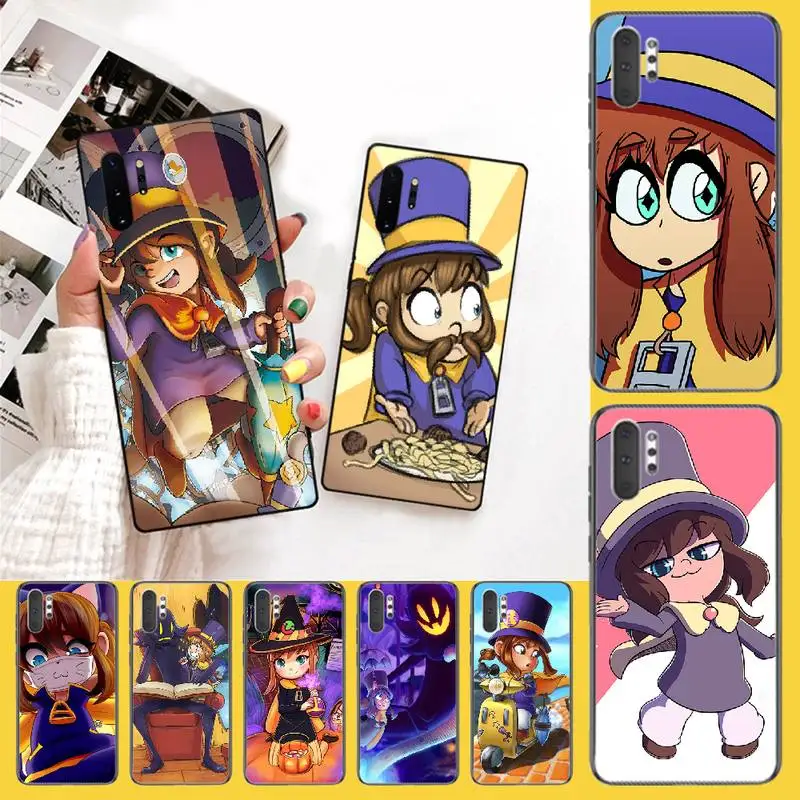 Мягкий силиконовый черный телефонный чехол PENGHUWAN A Hat in Time для Samsung Note 3 4 5 7 8 9 10 pro M10