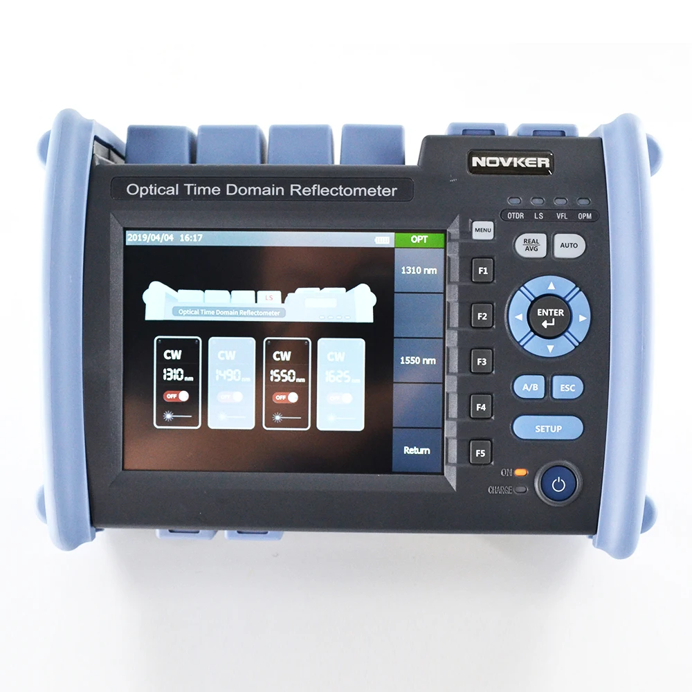 NOVKER NK6000 OTDR оптическая Временная Рефлектометрия 1310/1550 нм 1625 PON тестер с источником