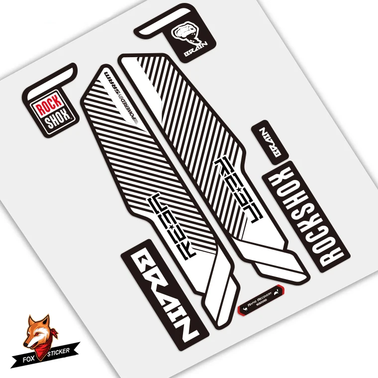 

Mountain Bicycle Fork Sticker MTB Fork Decals for REBA BRAI RS