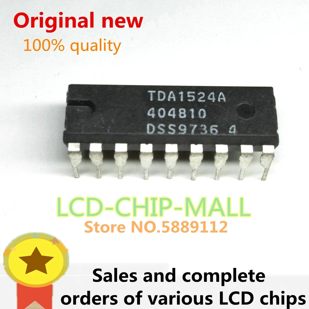 1 шт TDA1524A TDA1524 DIP18 | Обустройство дома