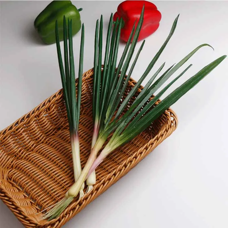 

PU Simulation Onion Fake Green Onion Model Vegetable Plant Prop Early Education Garlic Sprouts 3