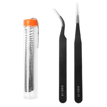 

60W 110V Electric Soldering Iron Kit Adjustable Temperature Welding Iron Gun Set D08D